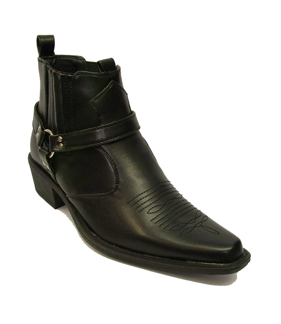 Mens low shop cut cowboy boots